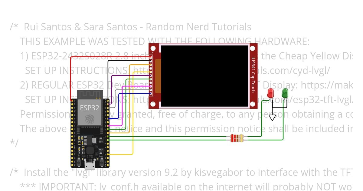 LVGL_ESP32 simulation