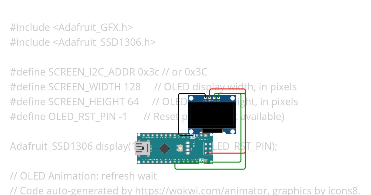 OLED ANIMATION2 simulation