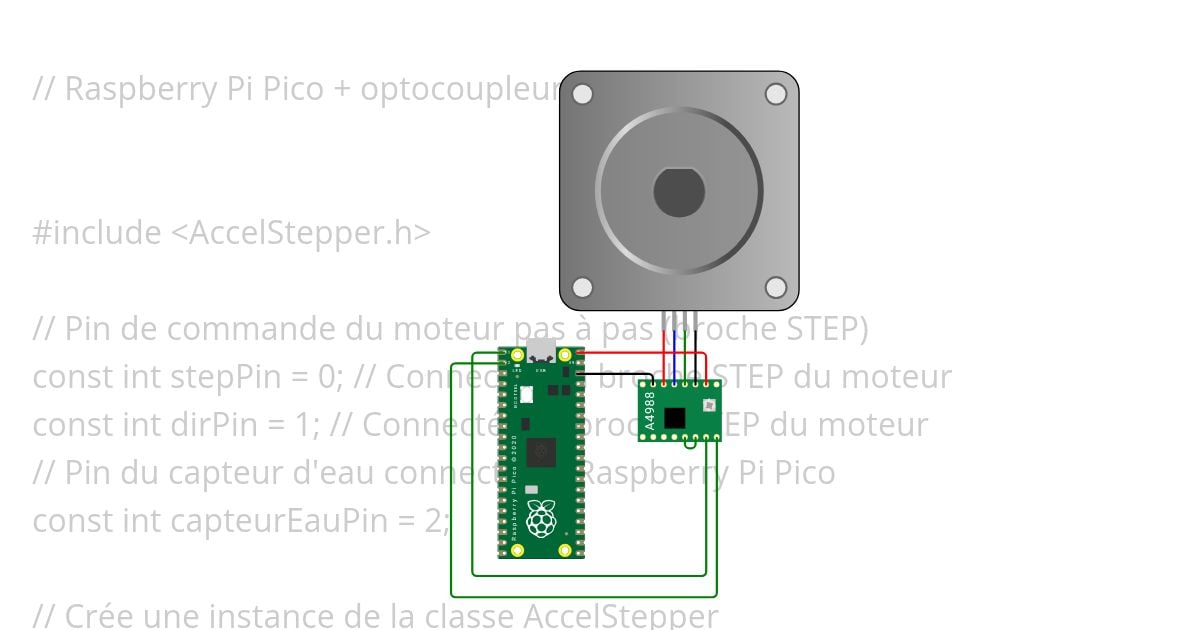 pico step motor simulation