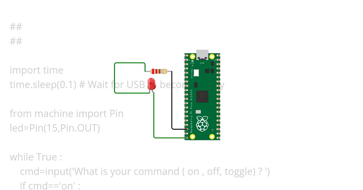 RP2040 3LEDs with Potentiometer simulation