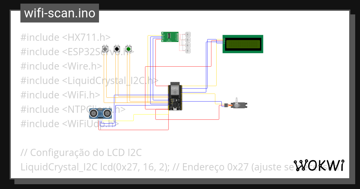 PI Automação Wokwi ESP32, STM32, Arduino Simulator
