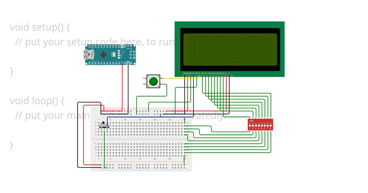 display16x2 simulation