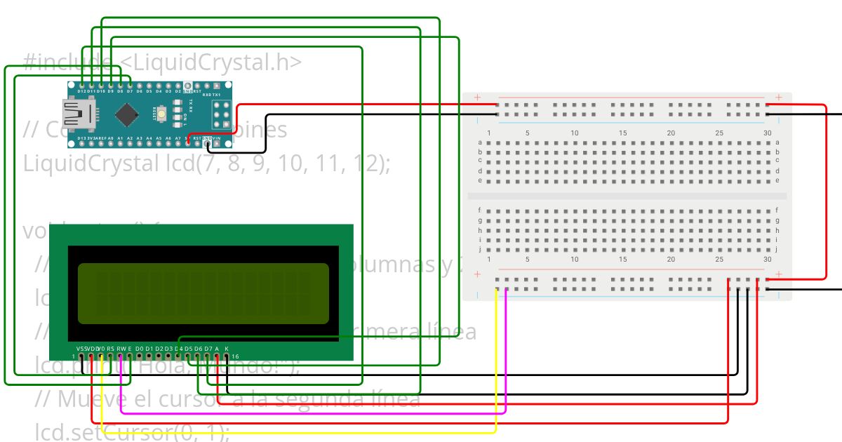 lcd16x2nano simulation