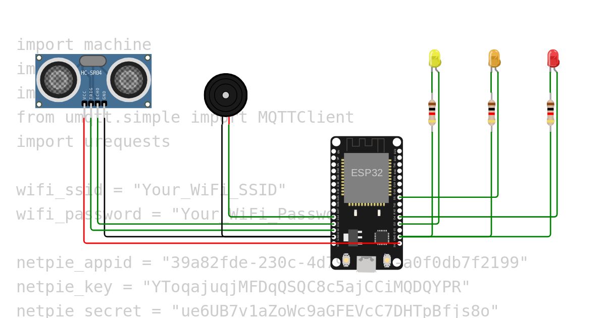 NetPie+ESP32 simulation