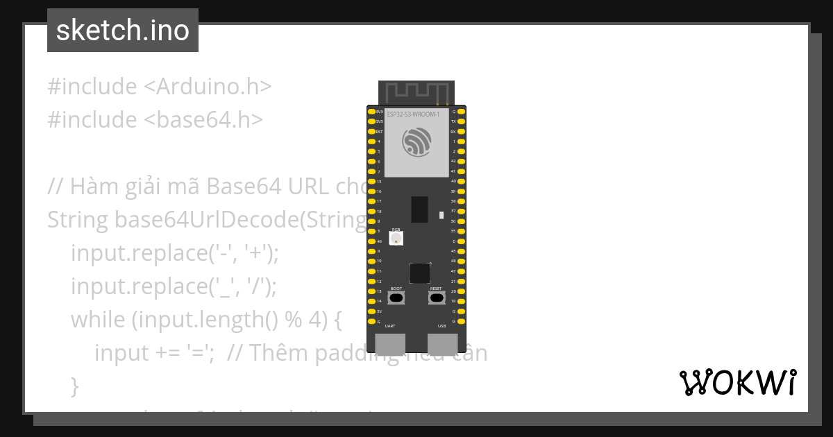 Wokwi Online ESP32 STM32 Arduino Simulator