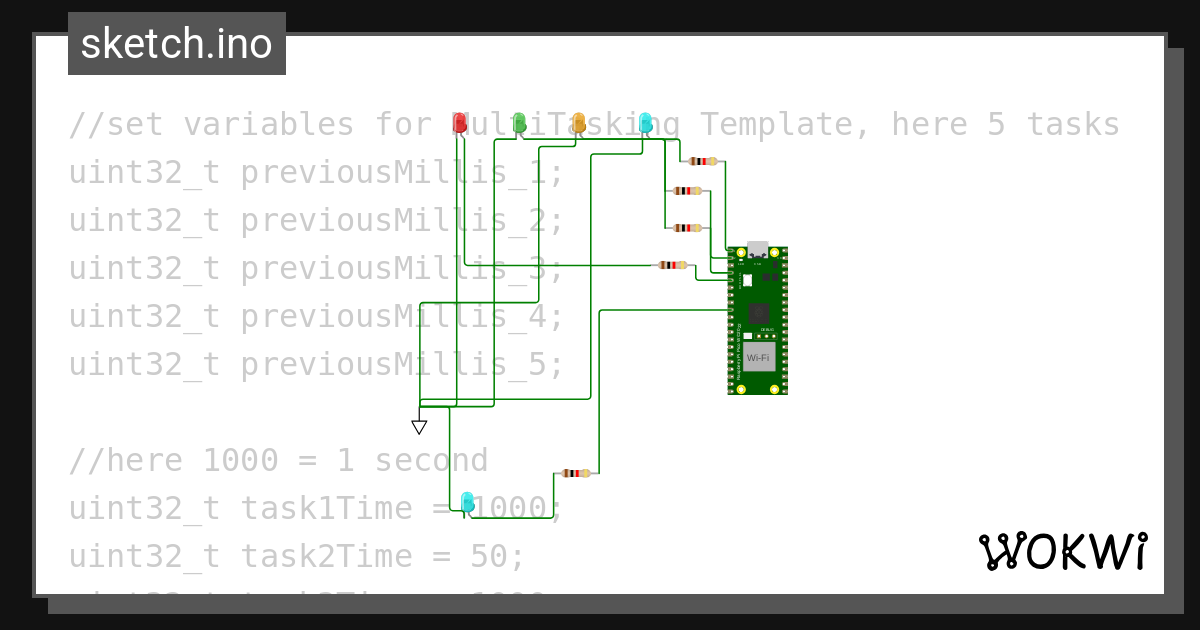 Wokwi online esp32 stm32 arduino simulator
