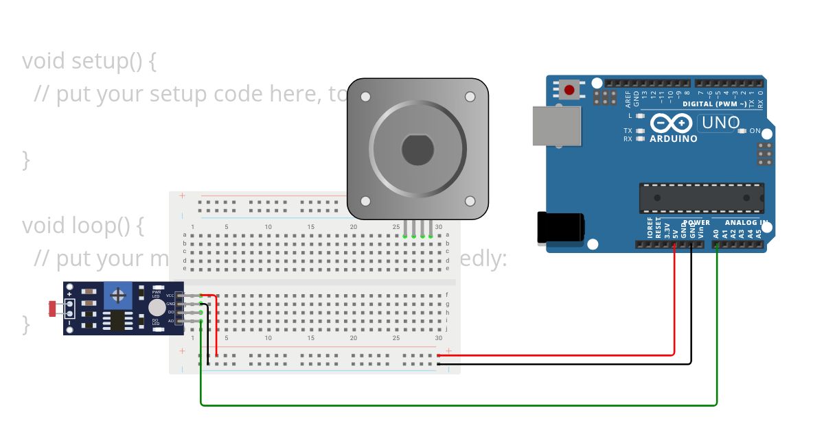 rain sensor clothes simulation