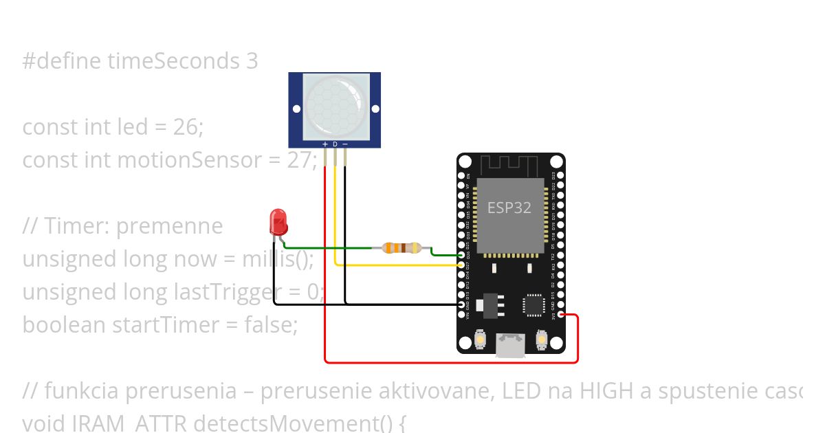ESP32-interrupt simulation