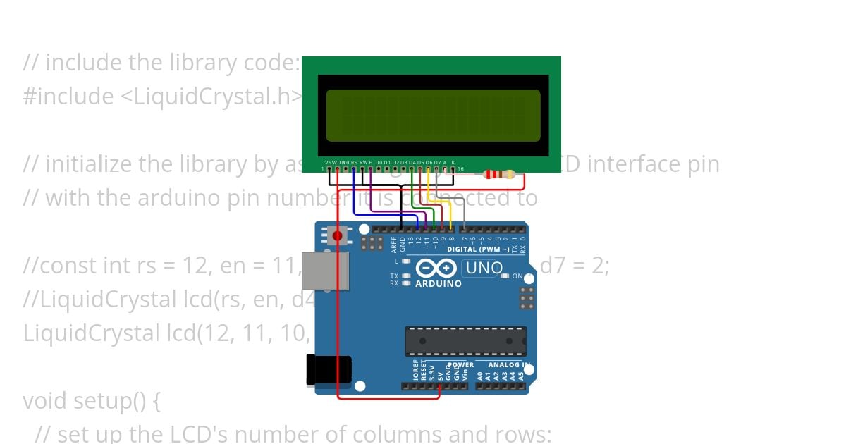 LCD SHIFT simulation