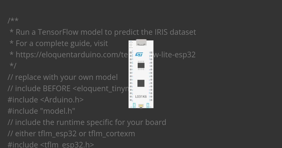 Simple TFLite ML