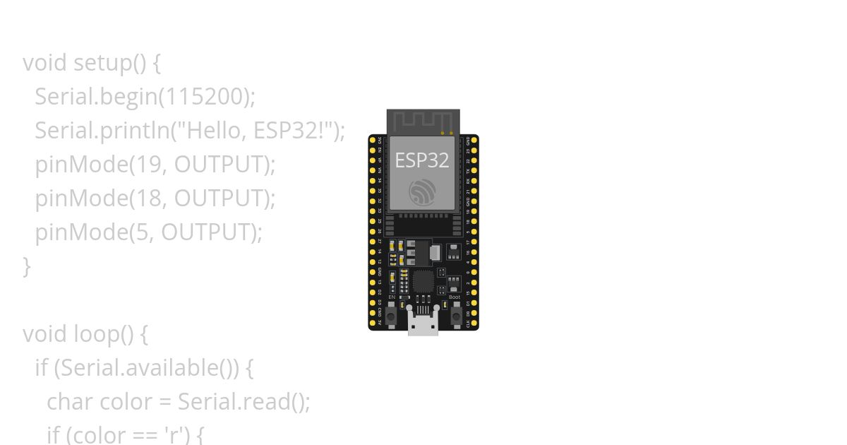 rgb led simulation