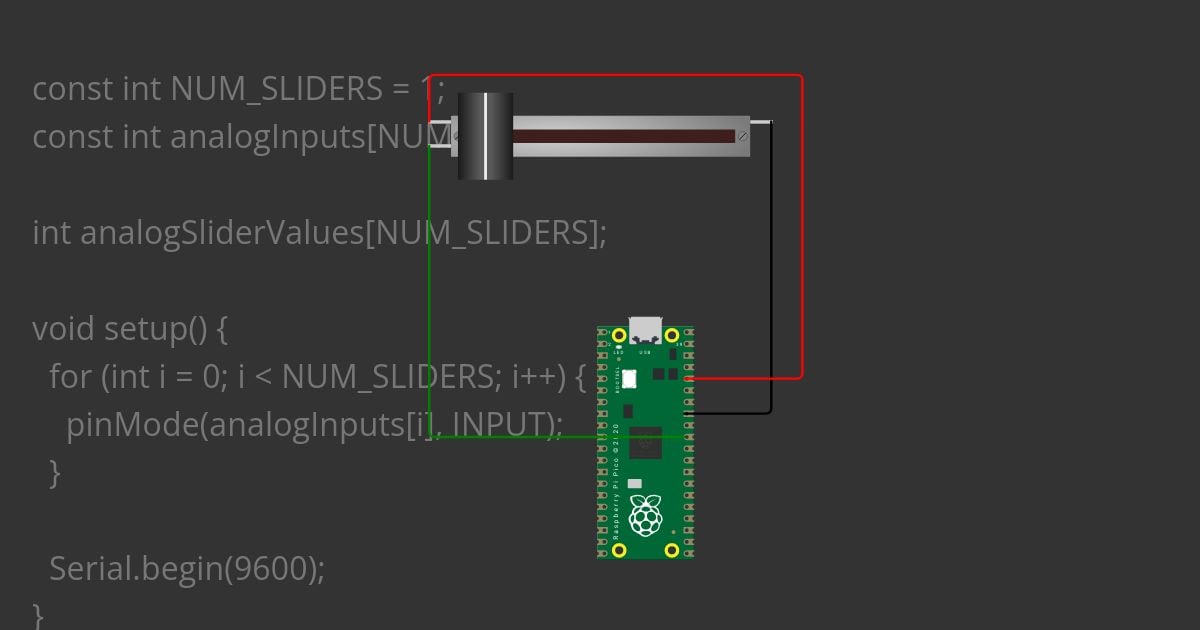 Slider Pi Pico testing