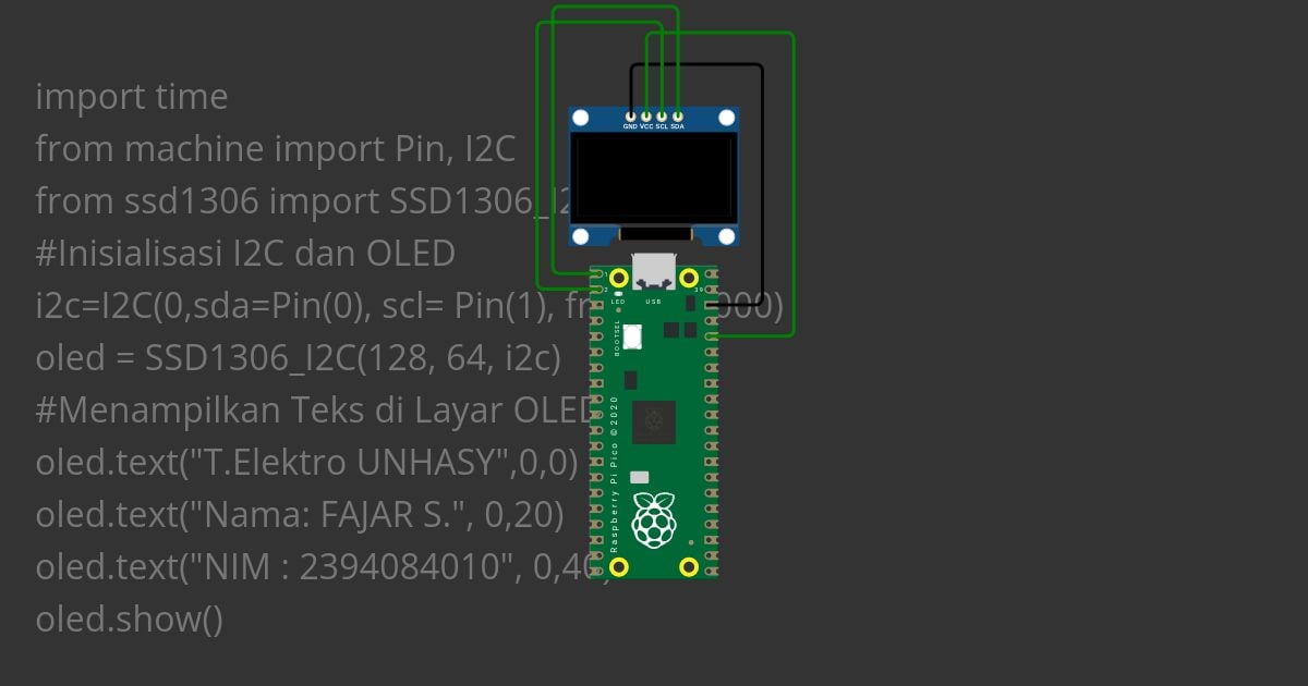 Praktikum OLED Fajar S.