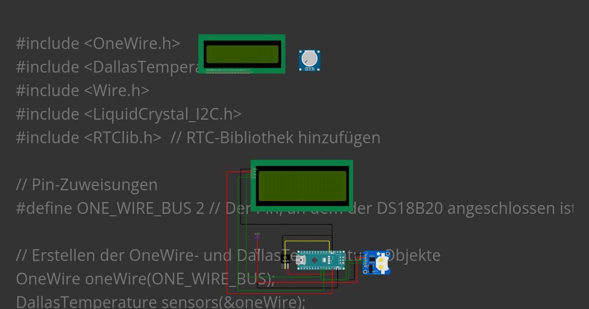 Projekt mit nicht funktionierendem Touchscreen