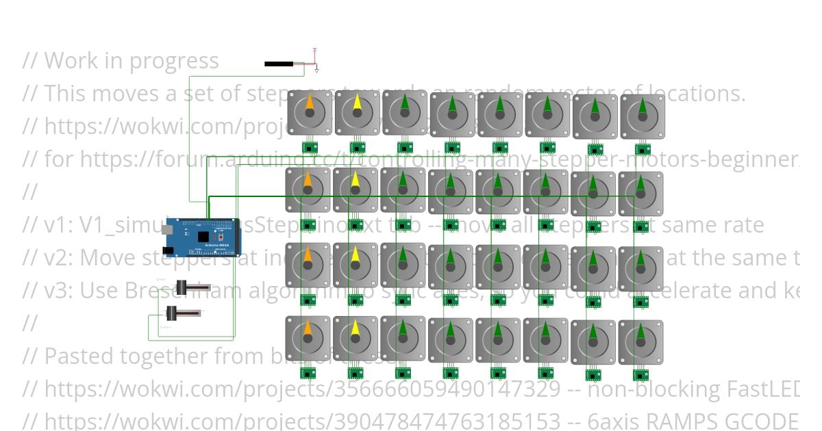 FastLEDStepperManyAxisStepper simulation