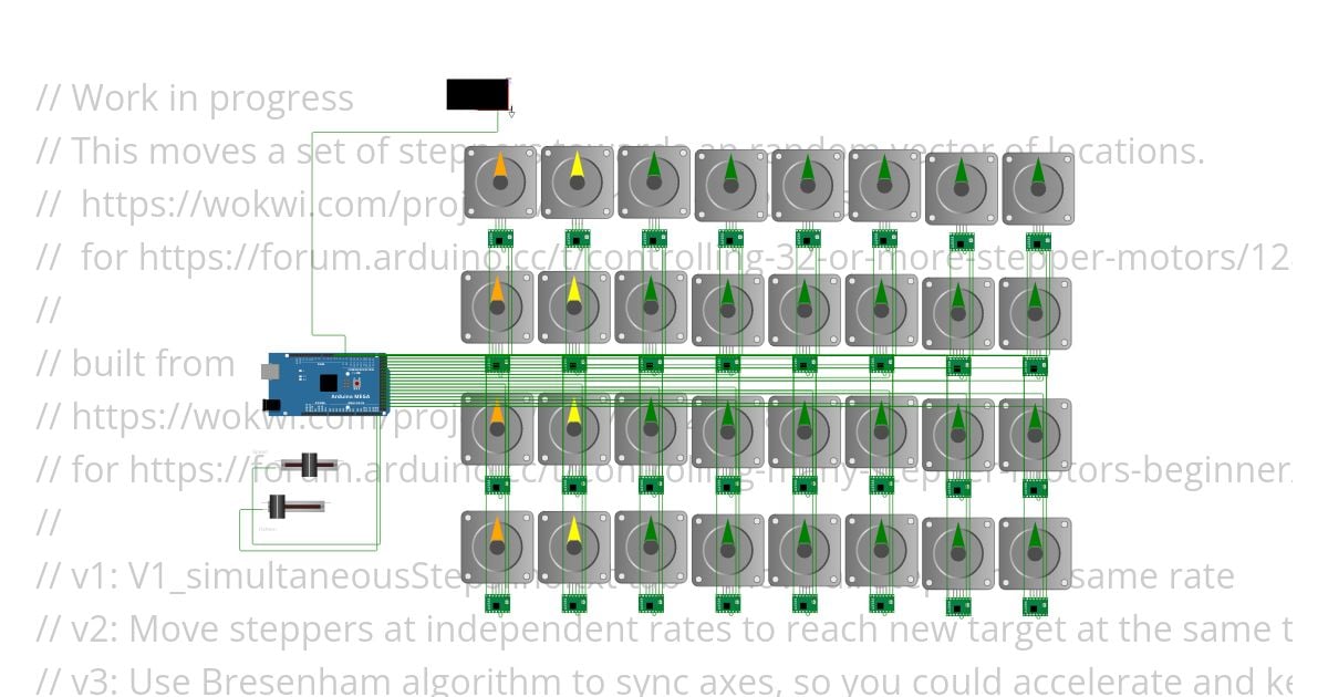 FastLEDStepperManyAxisStepper simulation