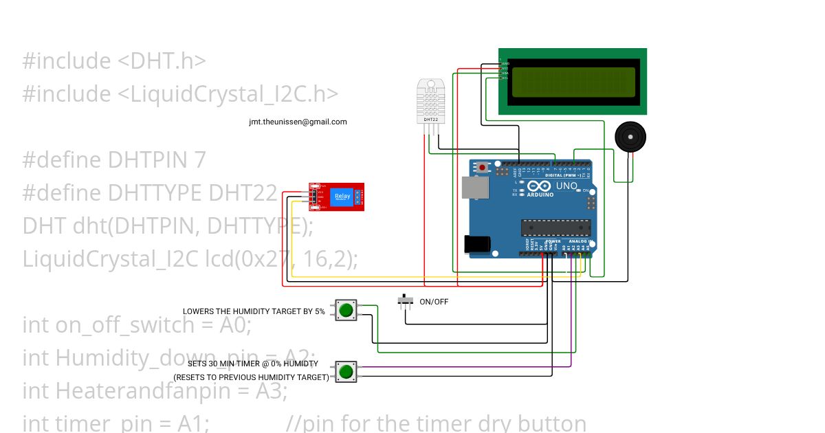 FILAMENT DEHUMIDIFIER simulation