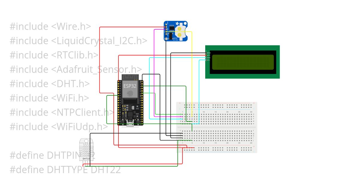 BUAT JAM SERVER NTP DAN RTC  simulation
