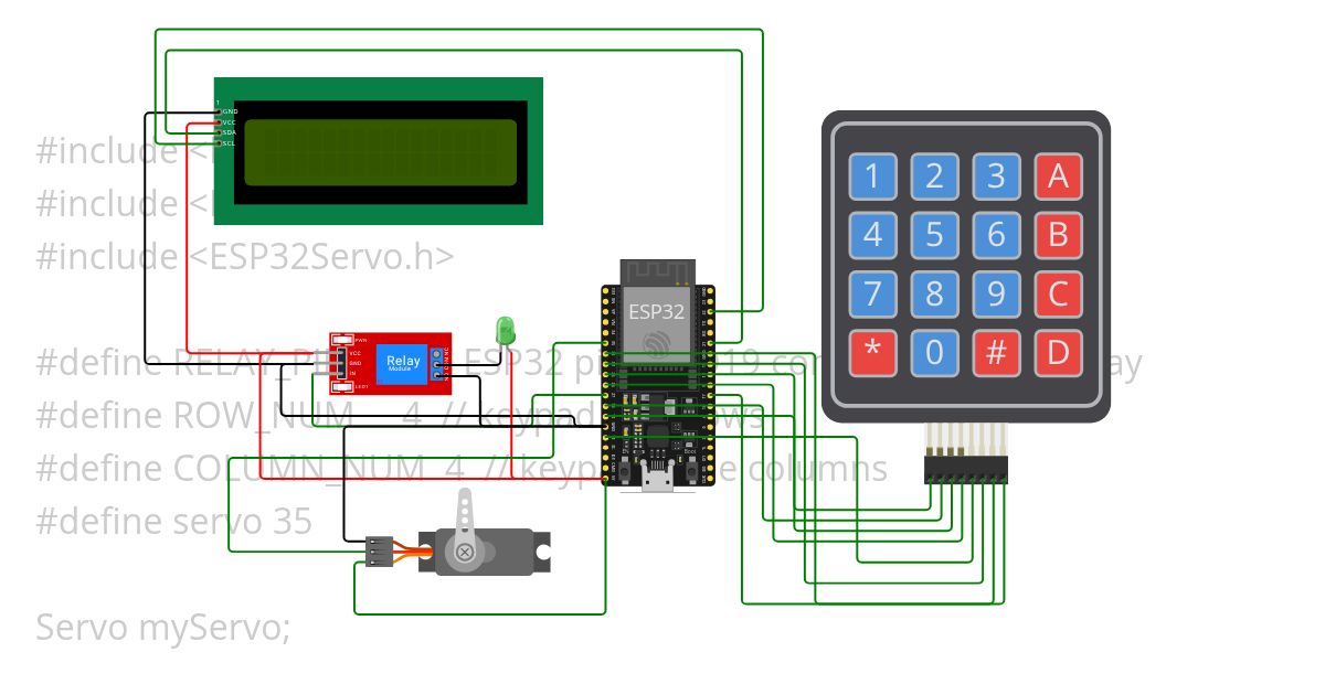 Door lock System simulation