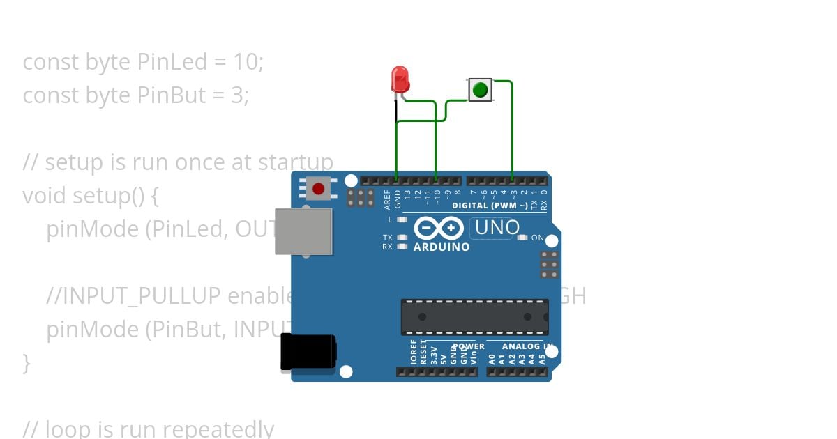 basic LED simulation