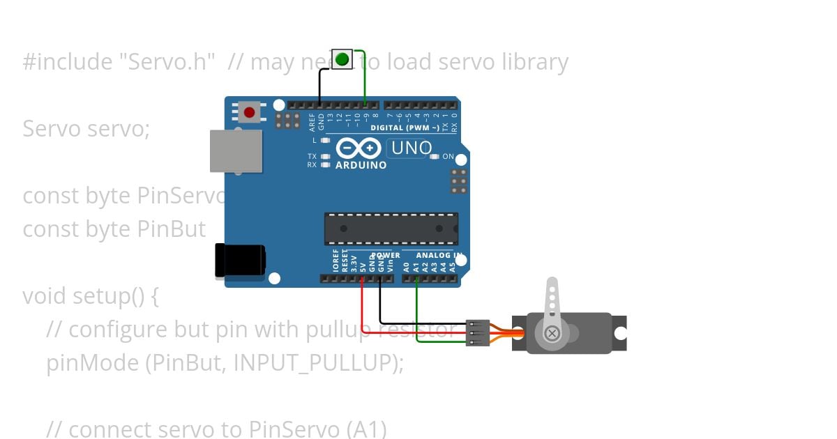 basic servo simulation