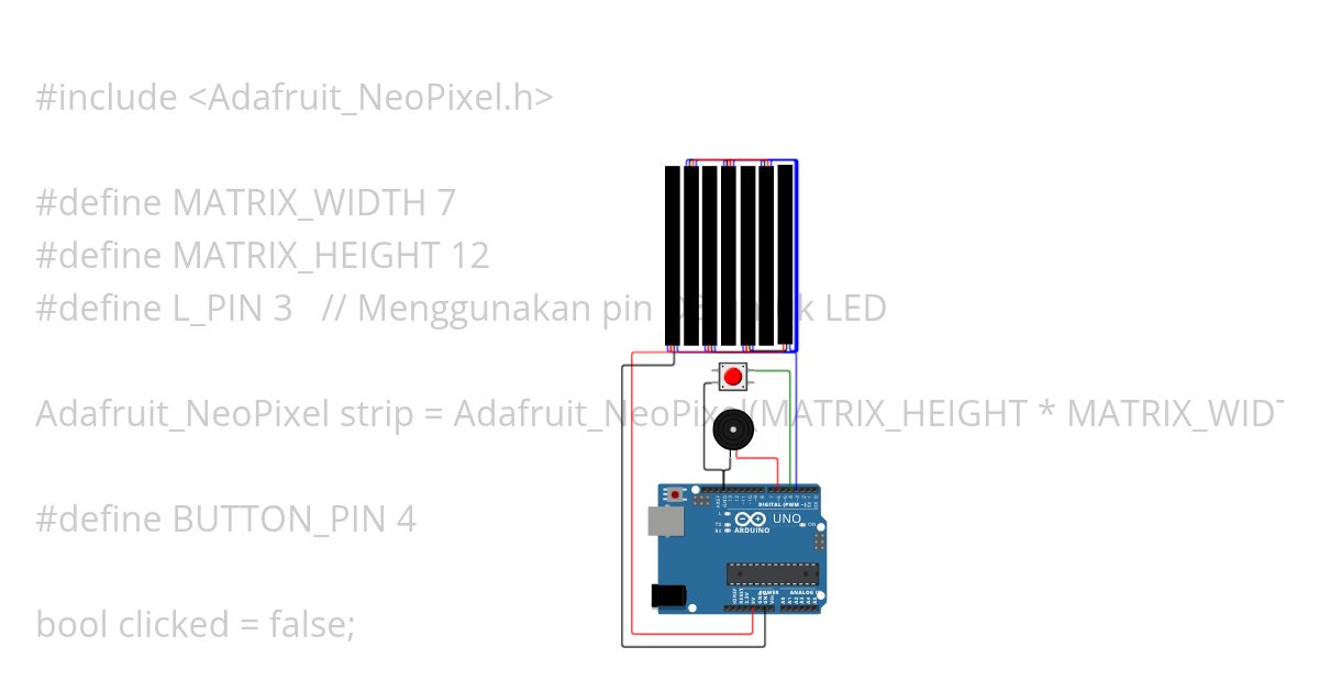 Mini Stacker (neopixel) simulation
