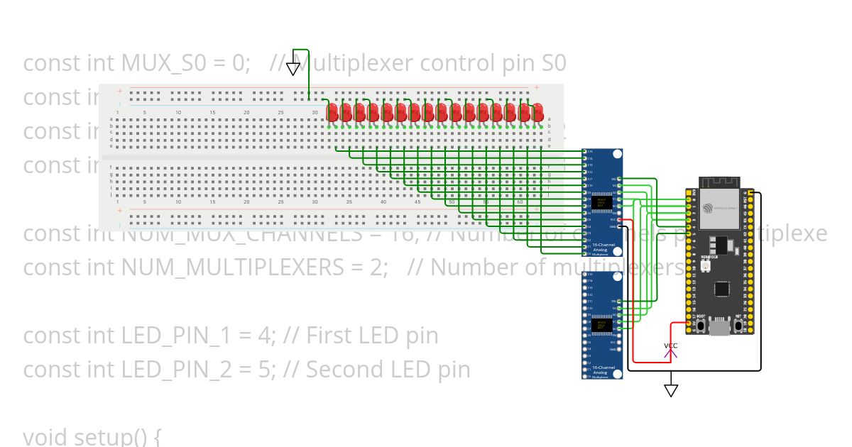 Latihan Multiplexer simulation