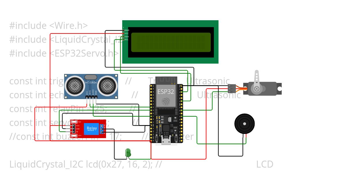 Smart distance system   simulation
