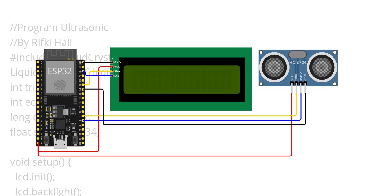 Program Ultrasonic  simulation