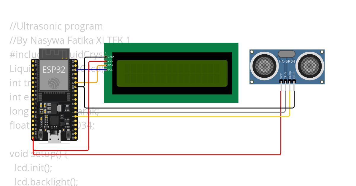 Project Ultrasonic simulation