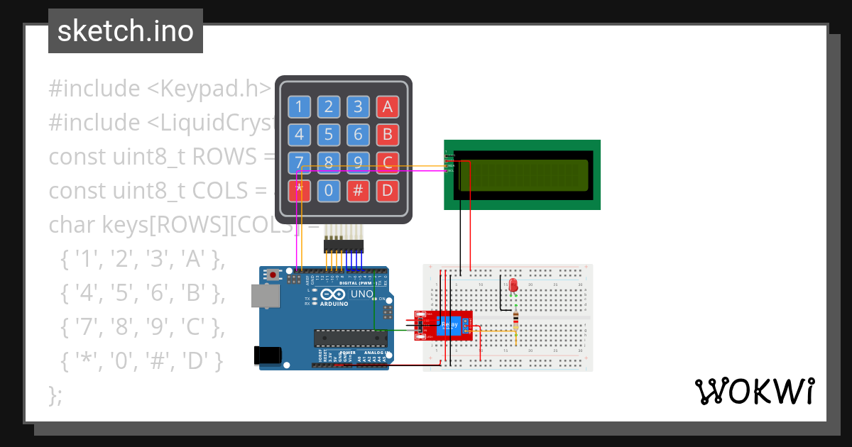 KEYPAD-RELAY-Natanael - Wokwi ESP32, STM32, Arduino Simulator