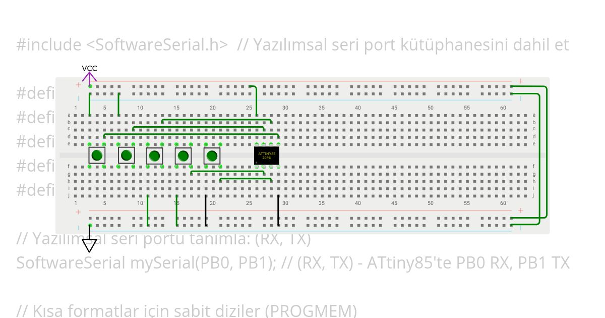 attiny85 simulation