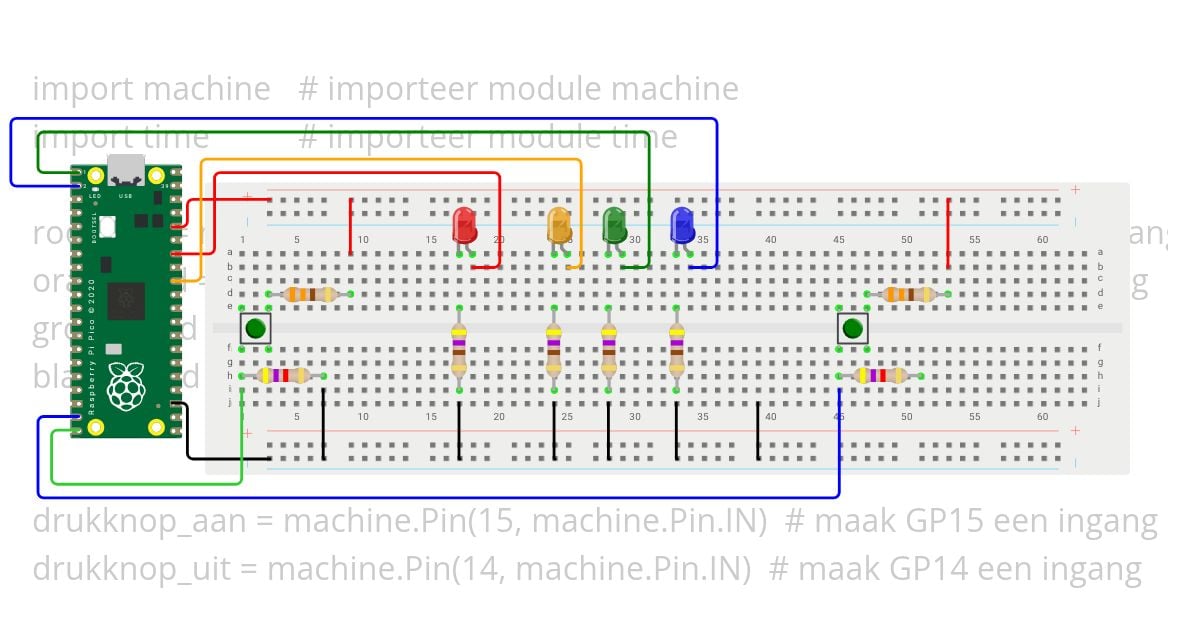 drie_knipperleds_met_drukknop simulation
