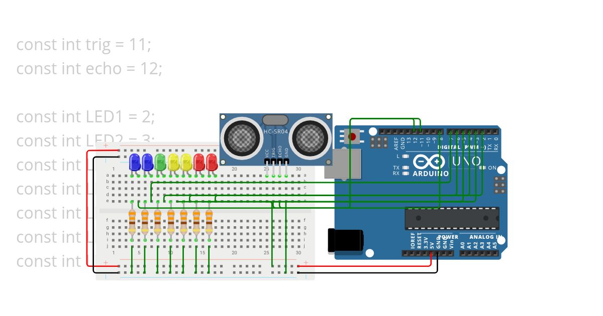 SONIC AND 7LED simulation