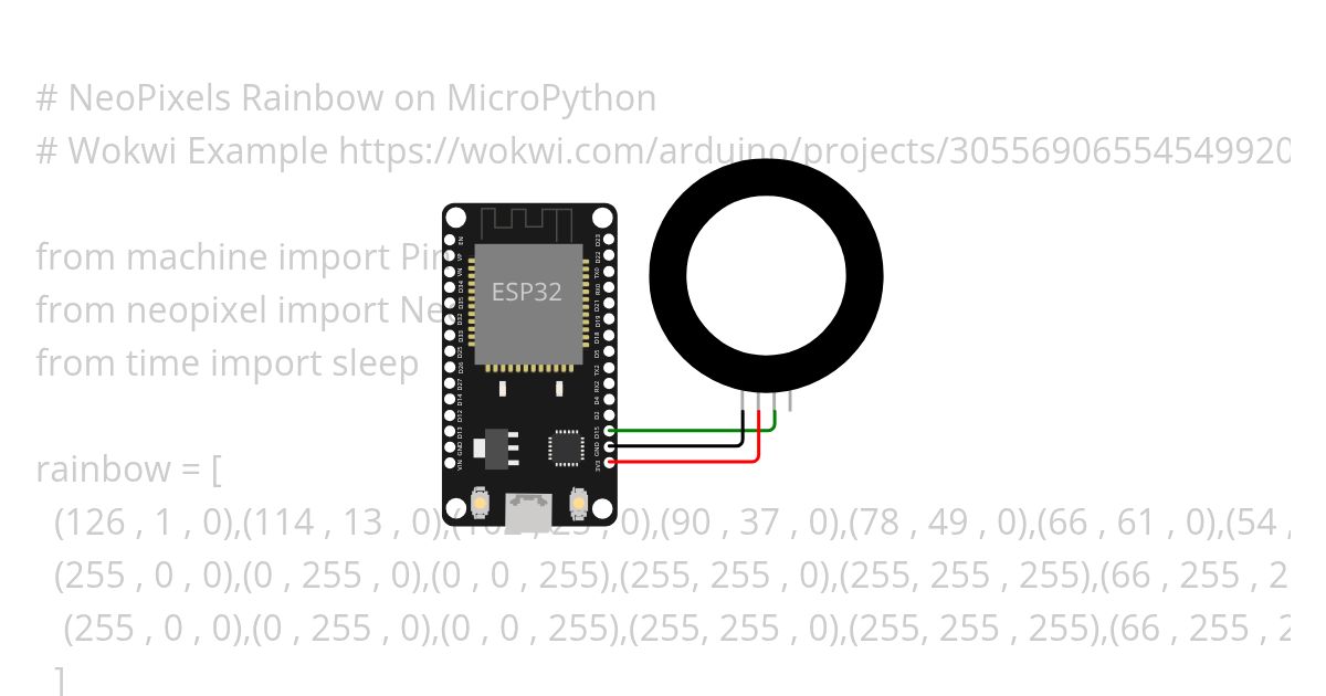 esp32-micropython-neopixels Copy simulation