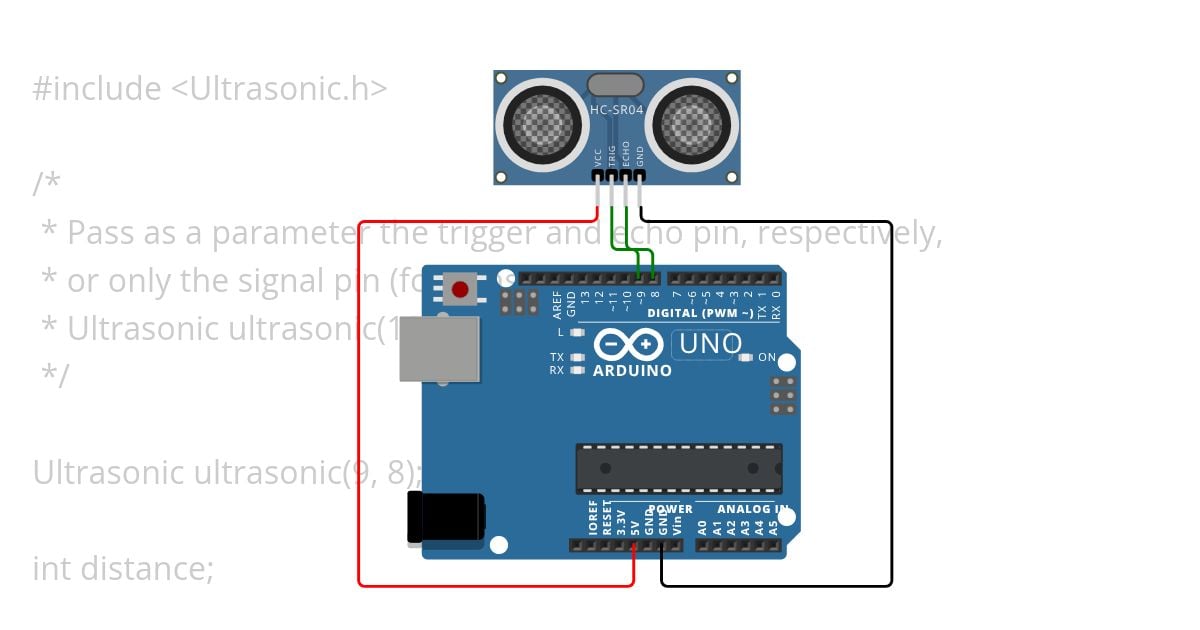 Ultrasonic simulation