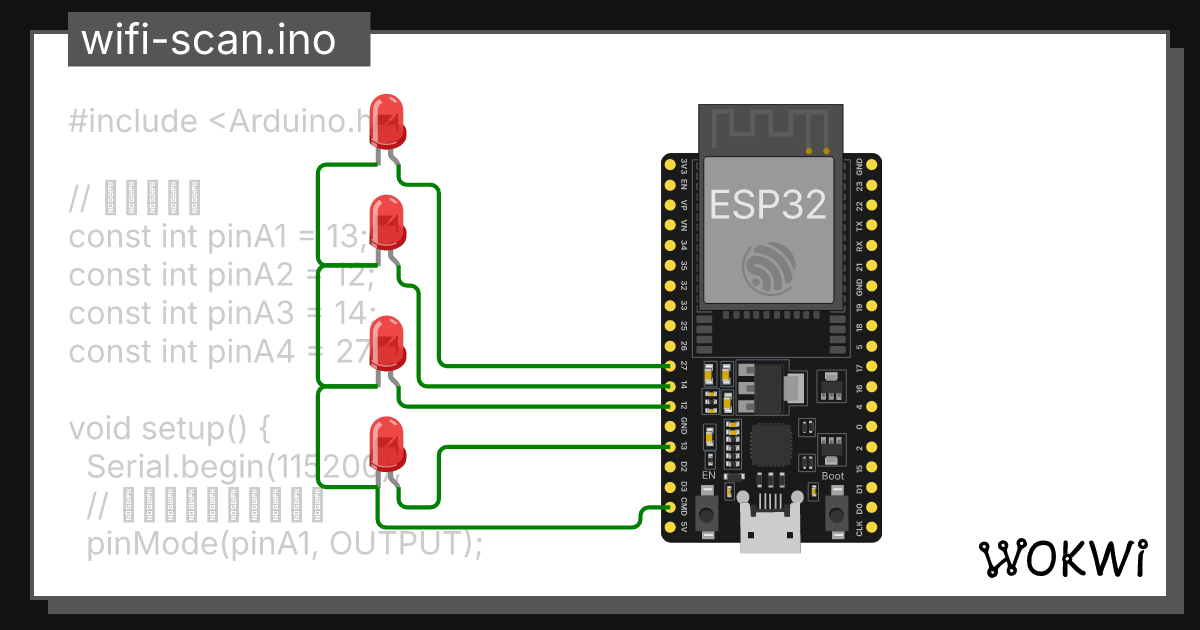 Wokwi online esp32 stm32 arduino simulator