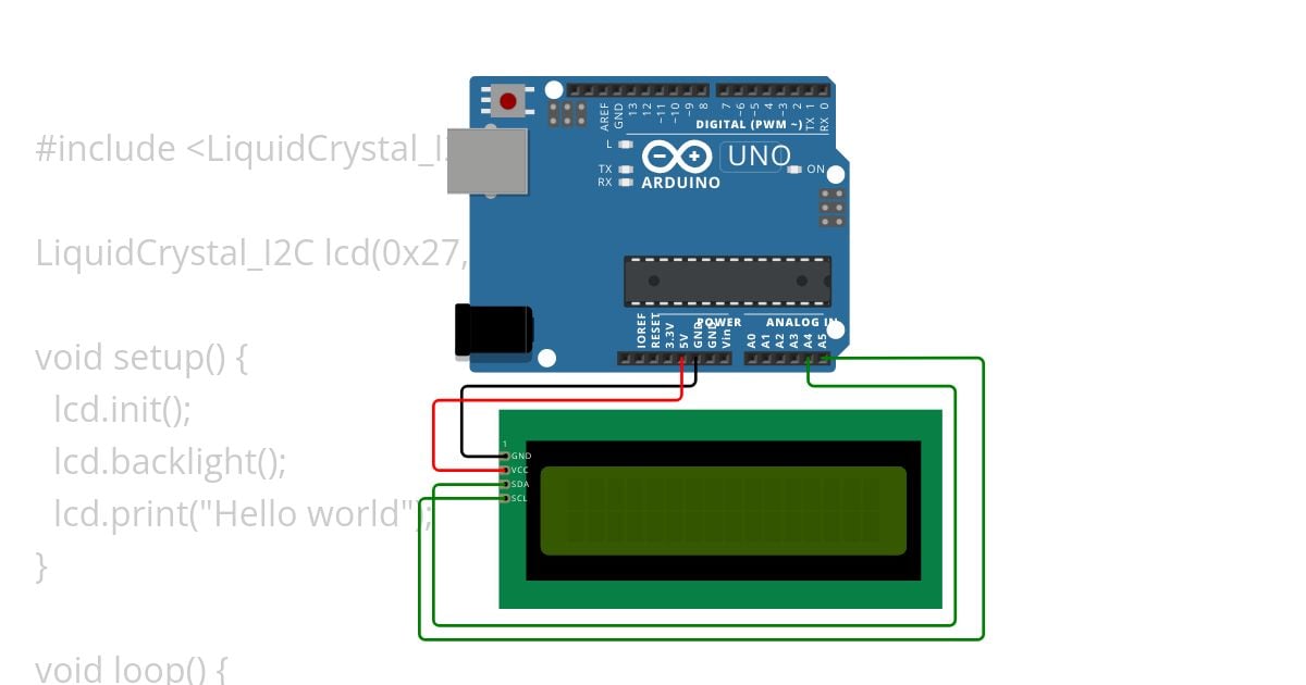 Sonar_LCD simulation