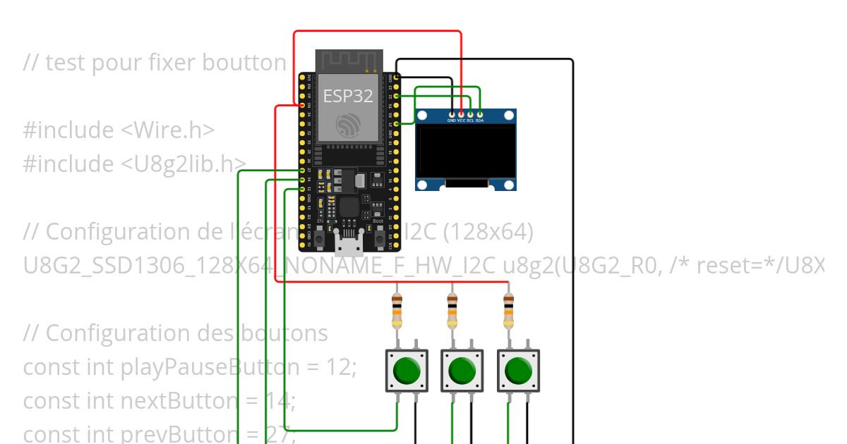 mp3 player simulation test with app lopaka simulation