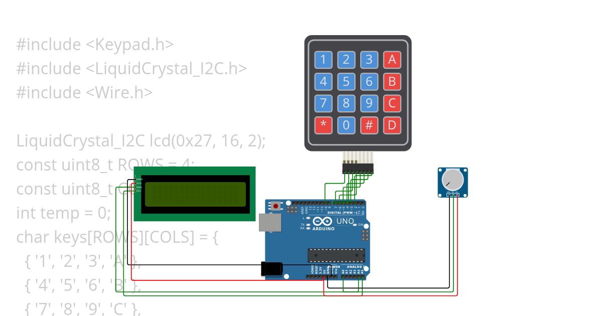 Key pad and Progress bar simulation