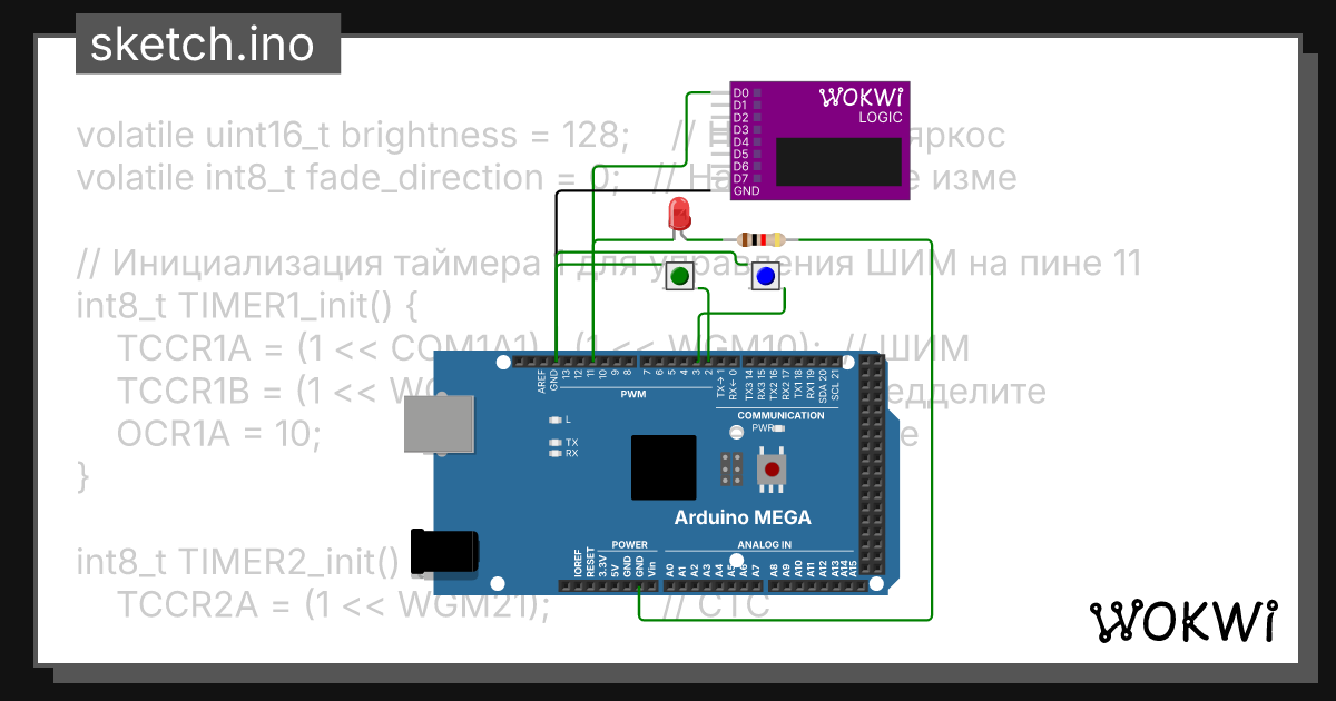 Wokwi - Online ESP32, STM32, Arduino Simulator