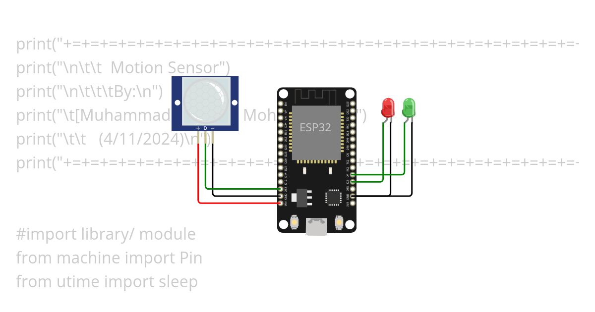 Sensor Motion simulation