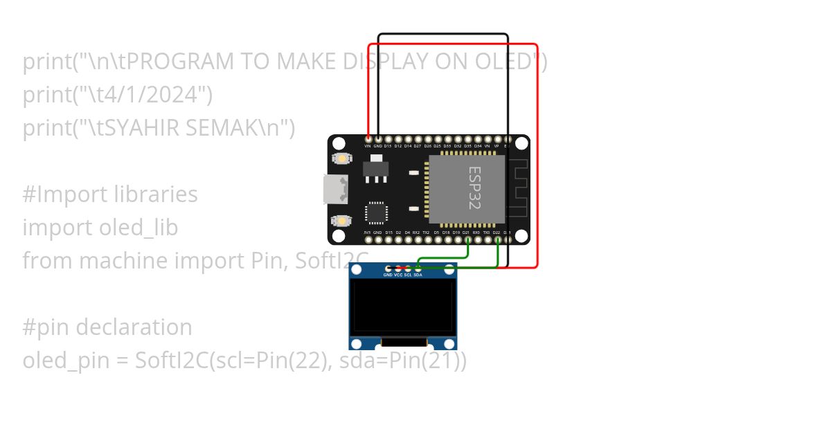 OLED DISPLAY simulation