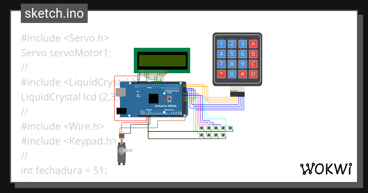 Dispenser Smart COMP. - Wokwi ESP32, STM32, Arduino Simulator