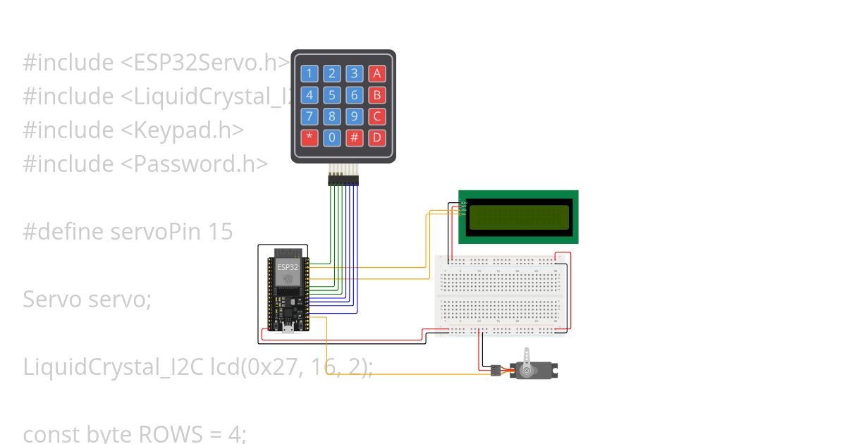 Kunci pintu sistem paswword simulation