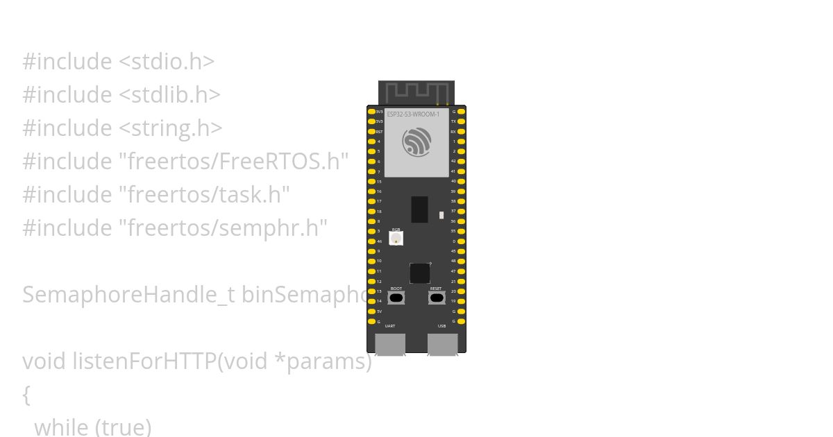 Binary semaphore simulation
