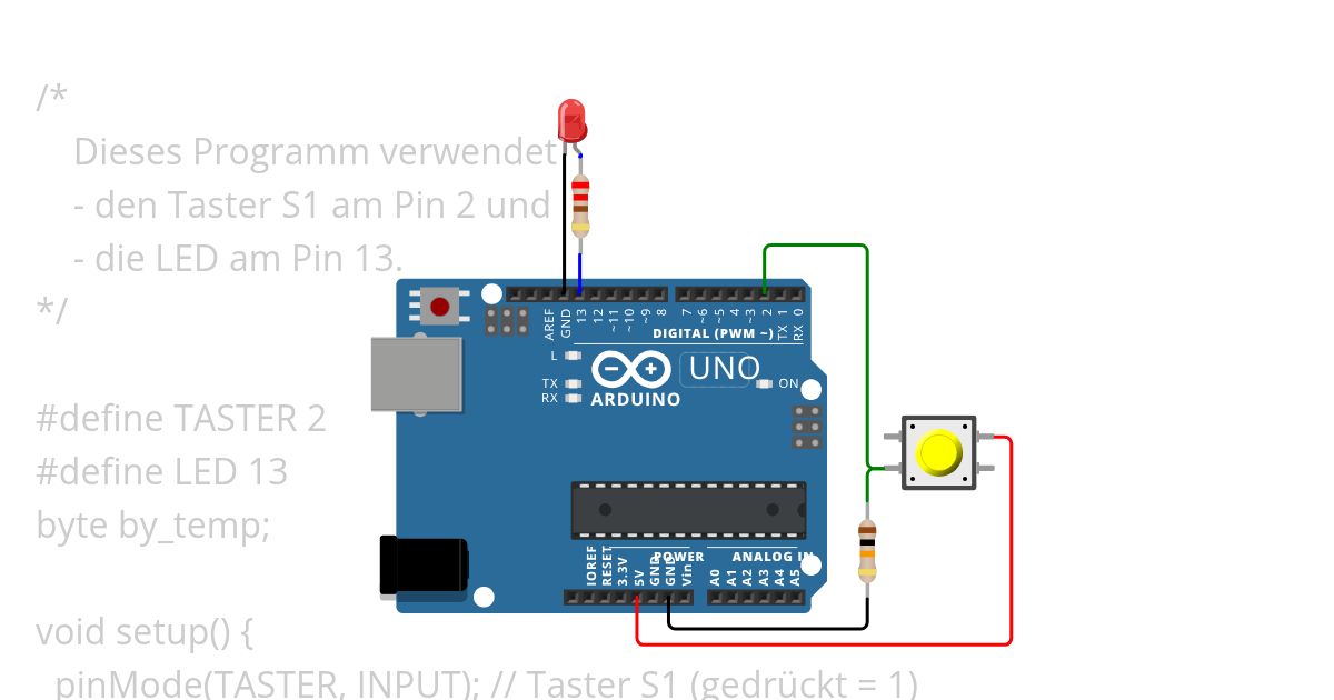 30_Taster_polling_ohne_if simulation