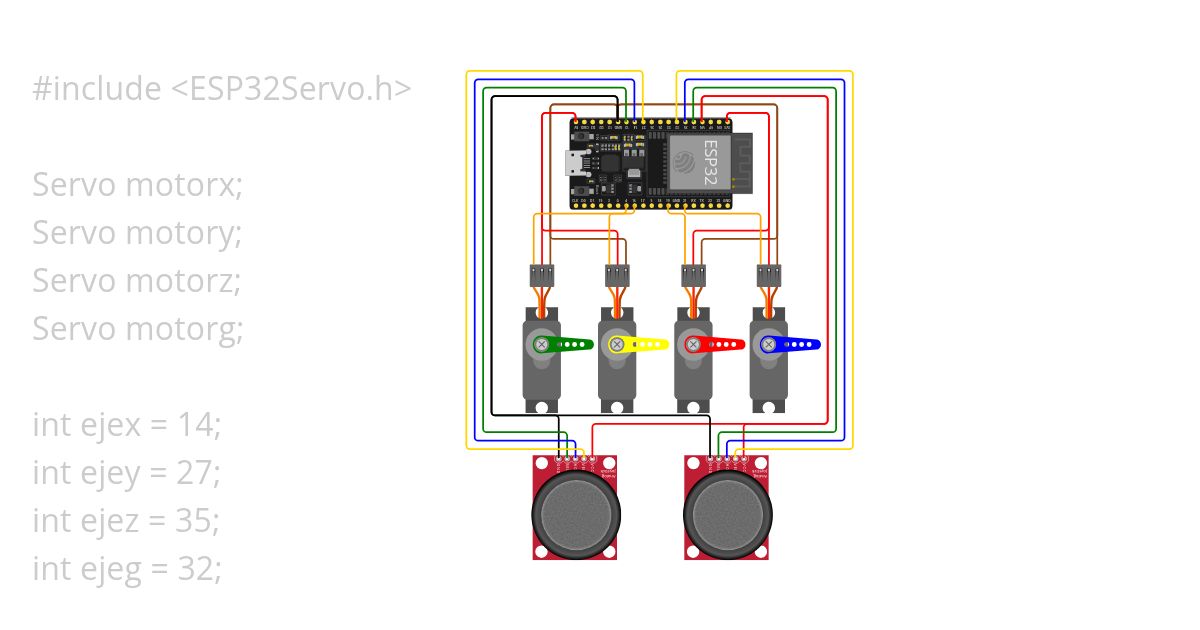 Joystick prueba simulation