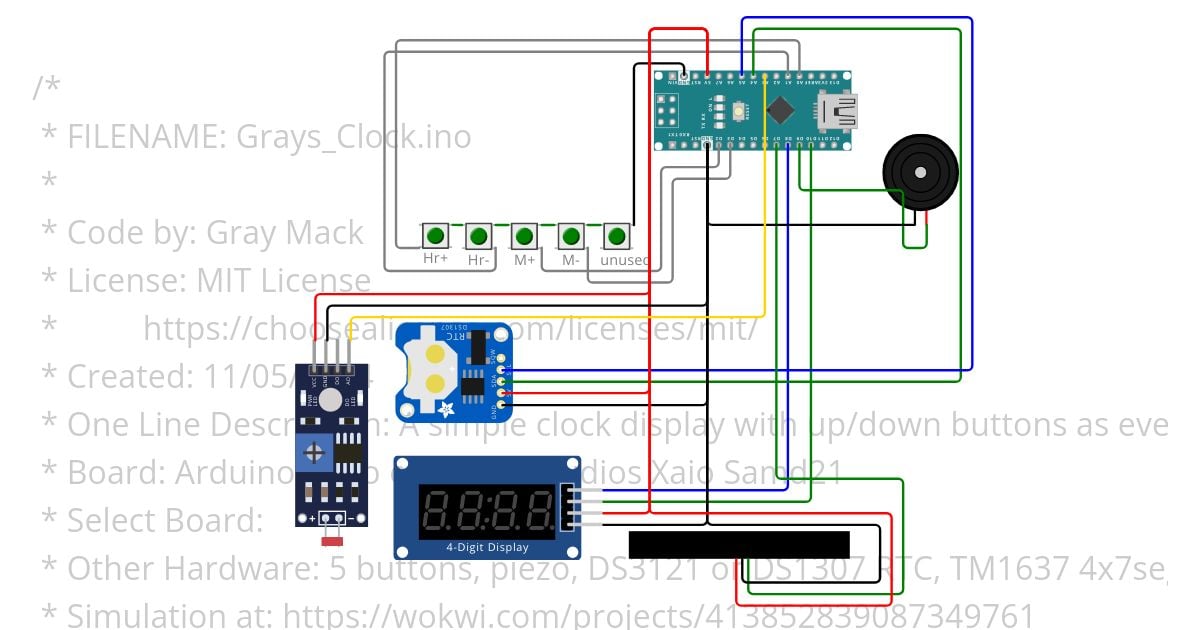 Grays_Clock simulation