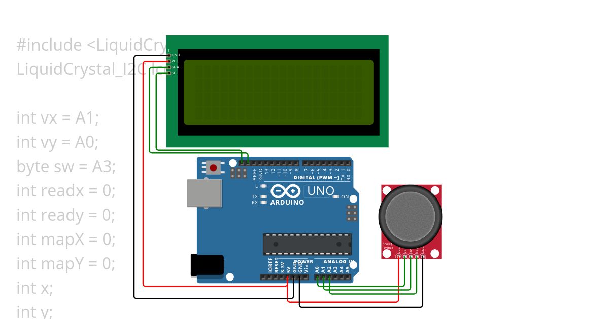 Arduino-LCD-20x4-Game-with-Analog-Joystick Copy simulation